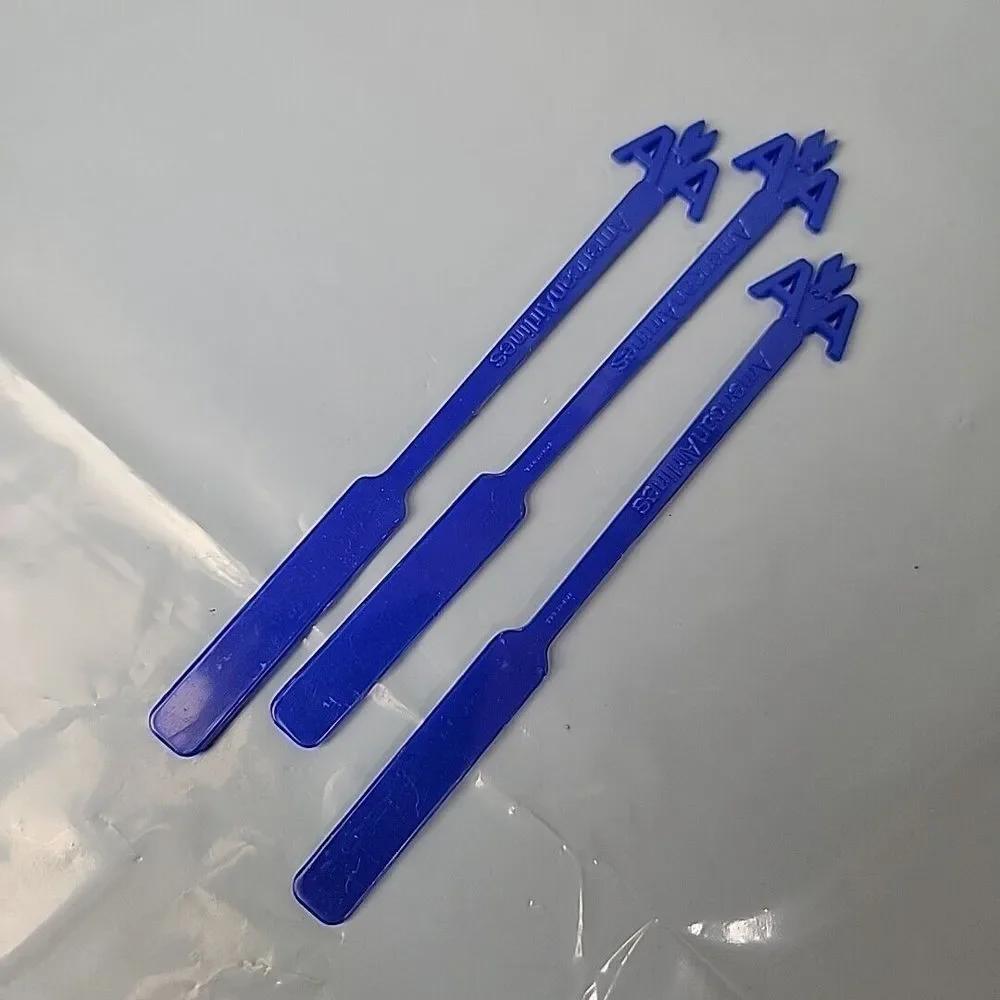 Vintage American Airlines Drink Swizzle Stir Sticks Lot of (3) Stirrers‎ Barware